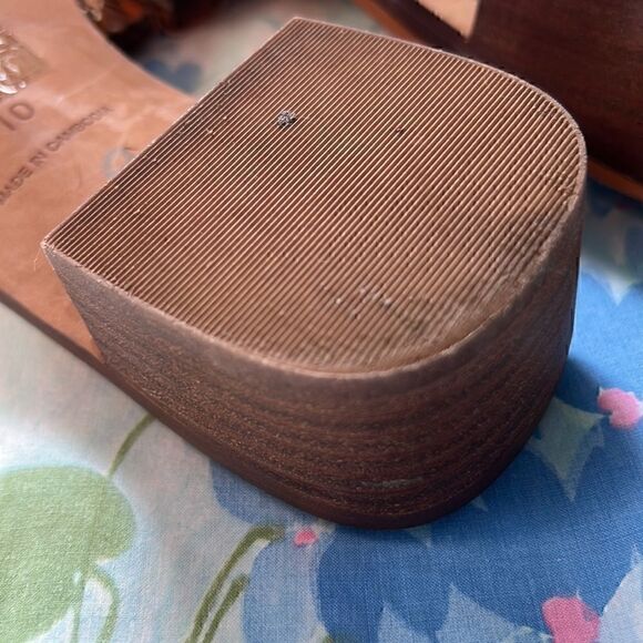 Madewell Lianne Slides Tri Color Heeled - Picture 7 of 12